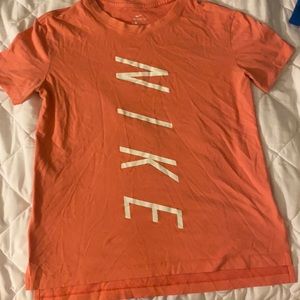 Pink Nike athletic cut top